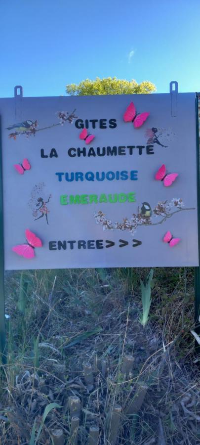 Gite La Chaumette Appartement Turquoise Villeneuve-de-Berg Zewnętrze zdjęcie